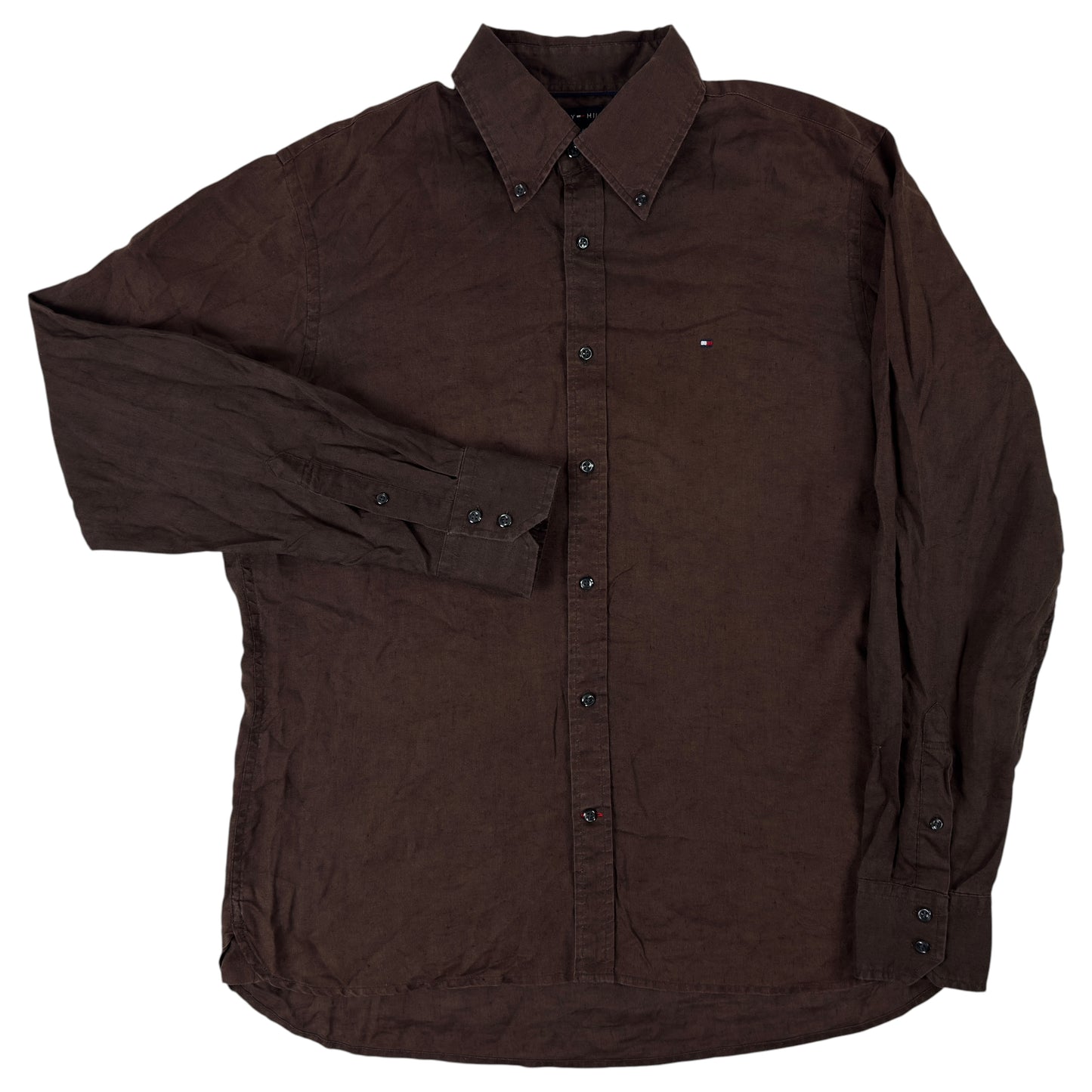 Cămașă Tommy Hilfiger Vintage 100% In - L/XL