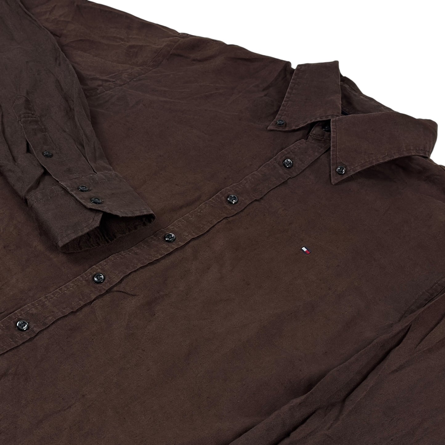 Cămașă Tommy Hilfiger Vintage 100% In - L/XL