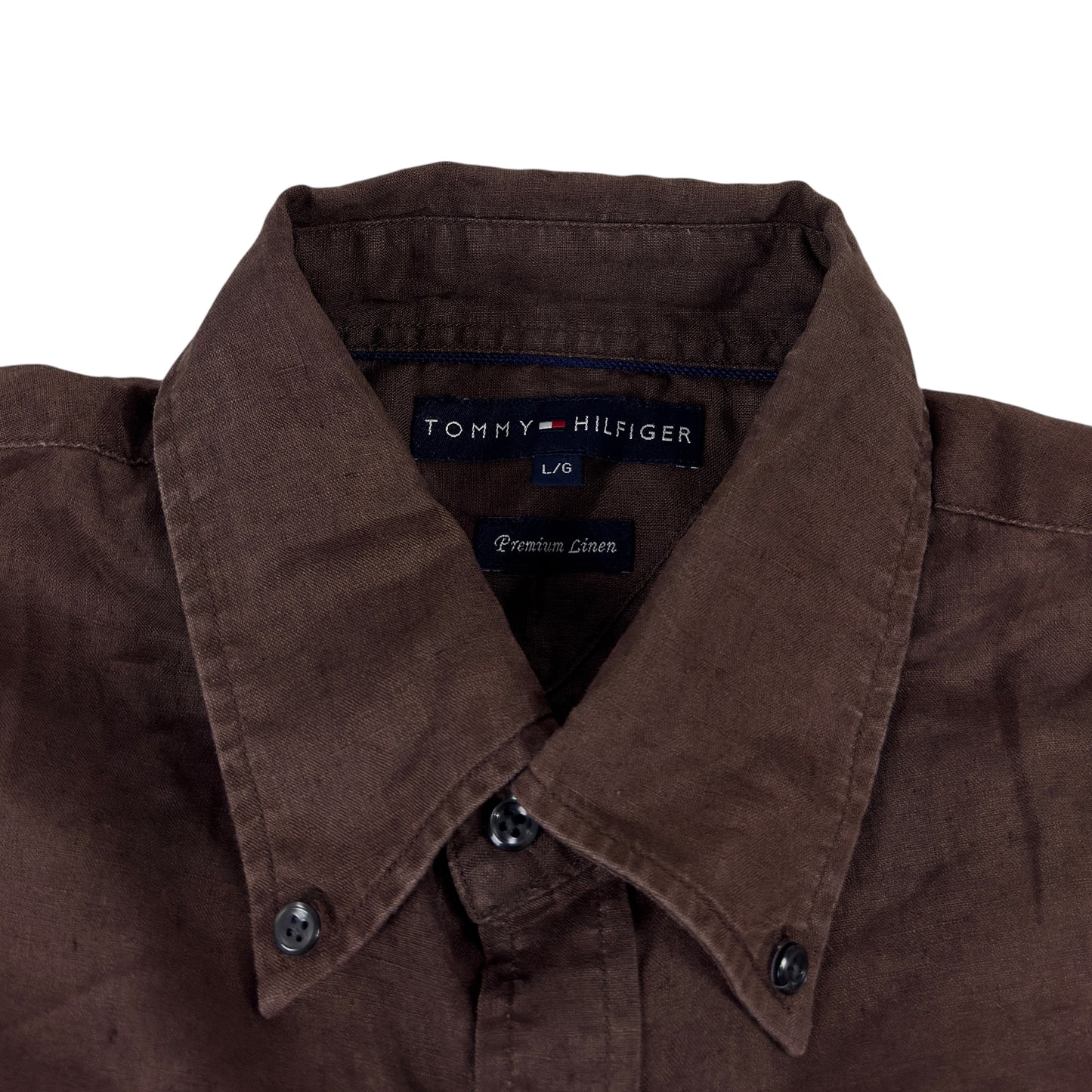 Cămașă Tommy Hilfiger Vintage 100% In - L/XL