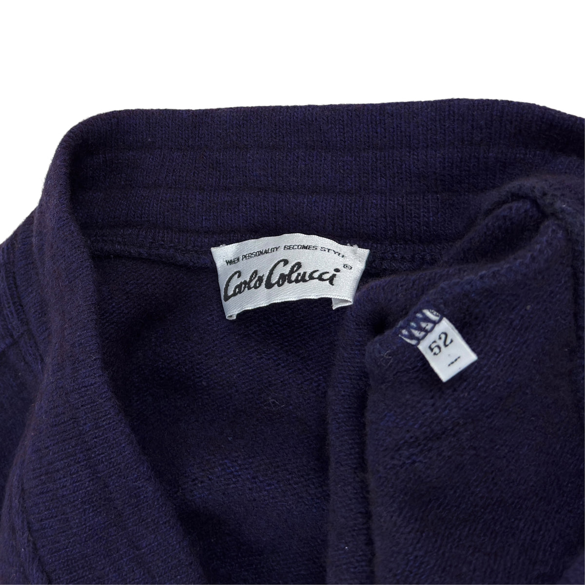 Vestă Carlo Colucci Vintage 80% Lână - L