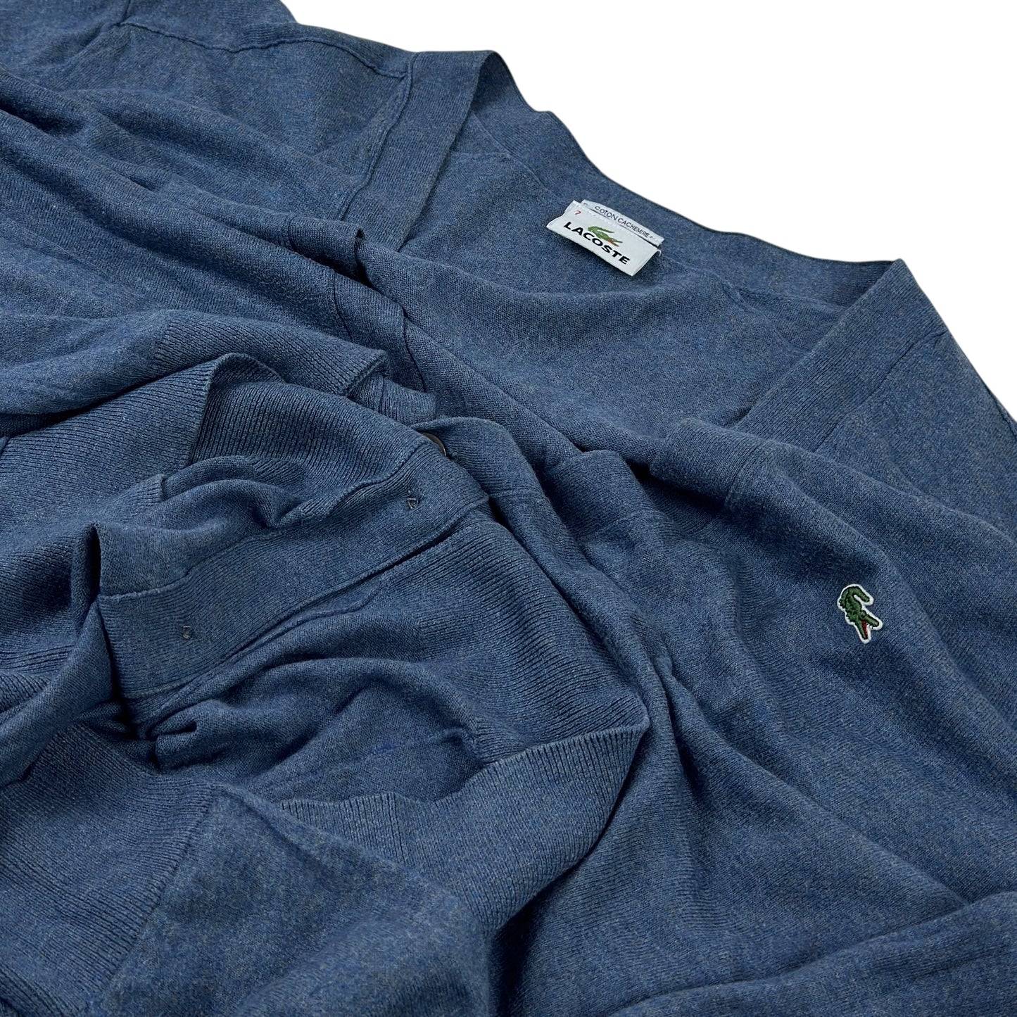 Cardigan Lacoste Vintage 8% Caşmir - XL/XXL