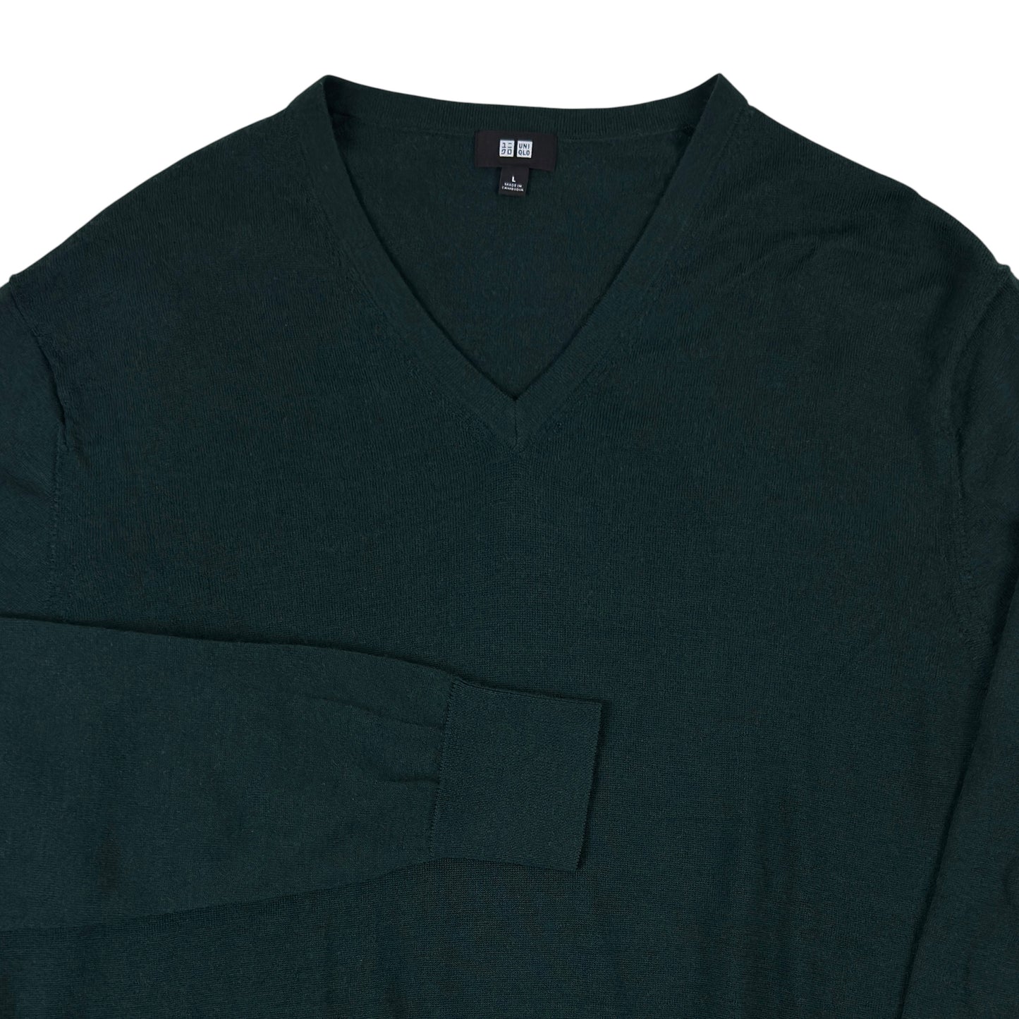 Pulover Uniqlo 100% Lână - M/L