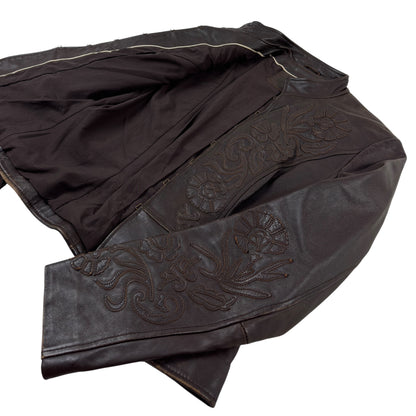 Jachetă DESA Vintage Femei 100% Piele - S/M