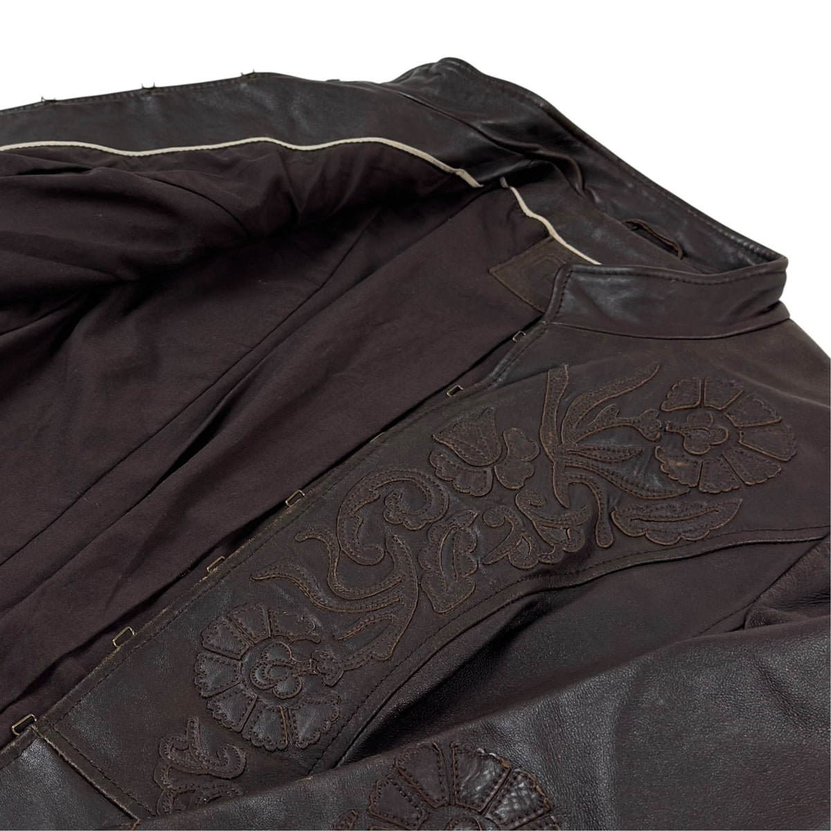 Jachetă DESA Vintage Femei 100% Piele - S/M