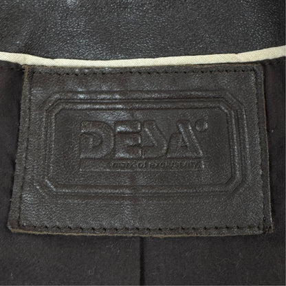 Jachetă DESA Vintage Femei 100% Piele - S/M