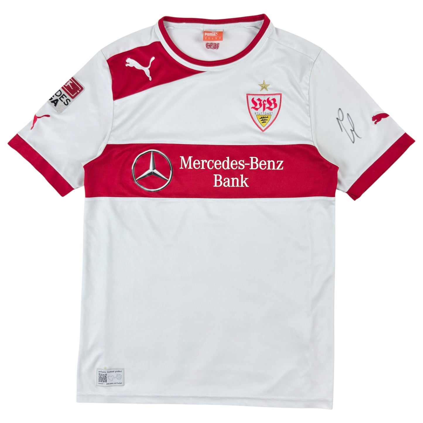 Jersey Puma Stuttgart Signed By Antonio Rudiger - S/M