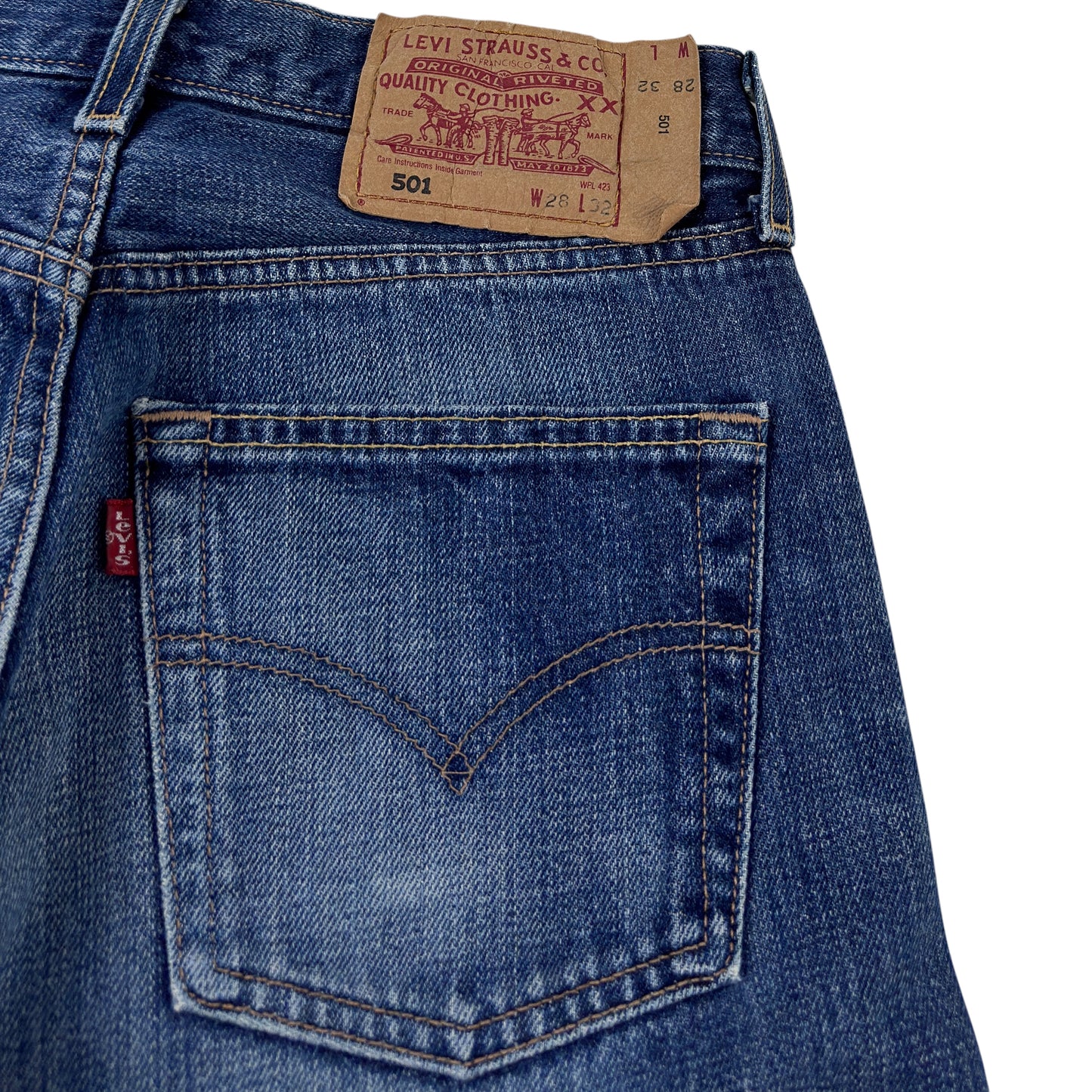 Blugi Levi's 501 Vintage Din Anul 2004 Femei - W28/L32