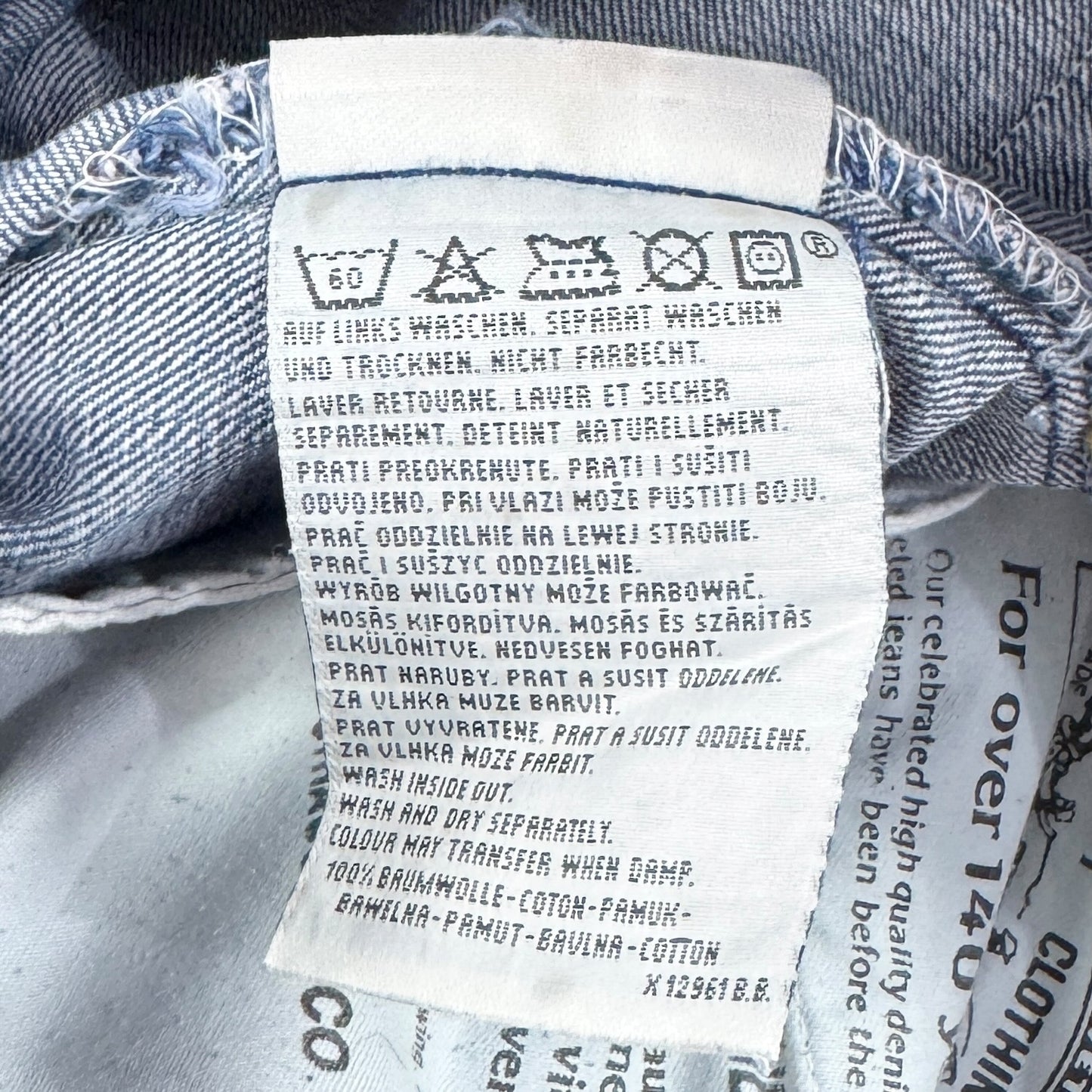 Blugi Levi's 501 Vintage Din Anul 1999 Femei - W29/L32