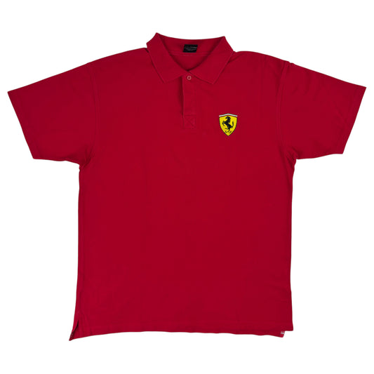 Tricou Polo Ferrari Vintage Din Anul 1999 - XL