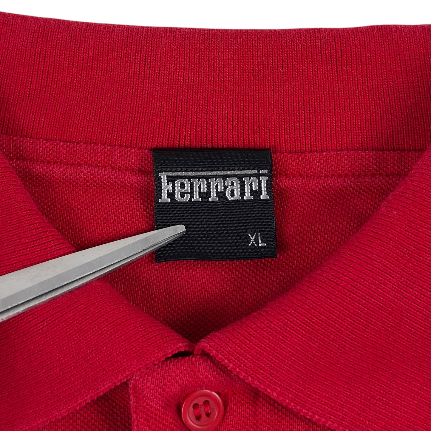 Tricou Polo Ferrari Vintage Din Anul 1999 - XL