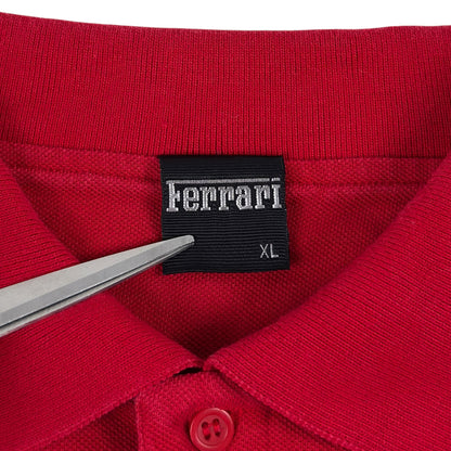 Tricou Polo Ferrari Vintage Din Anul 1999 - XL