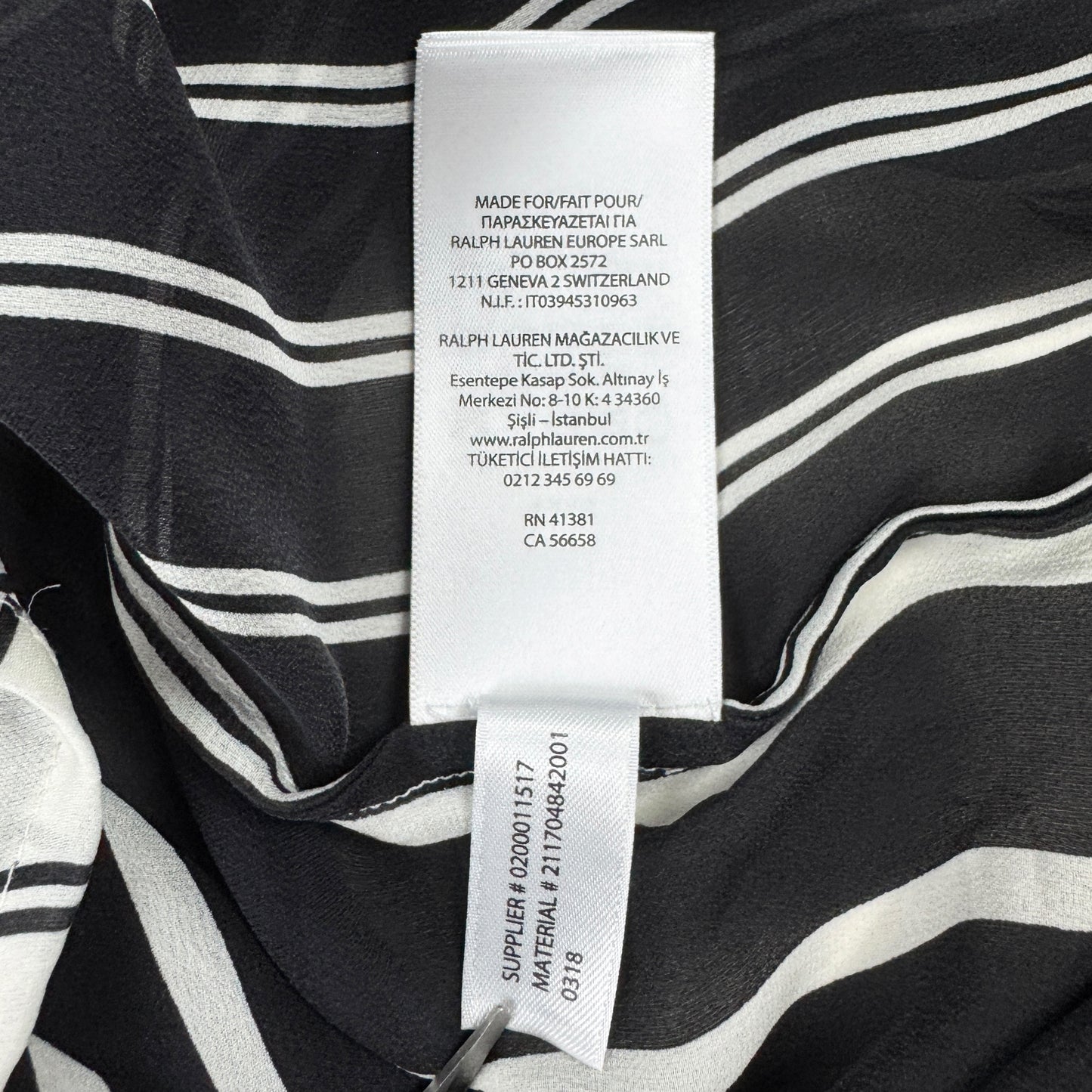 Cămașă Ralph Lauren Femei 100% Mătase Mulberry - M/L