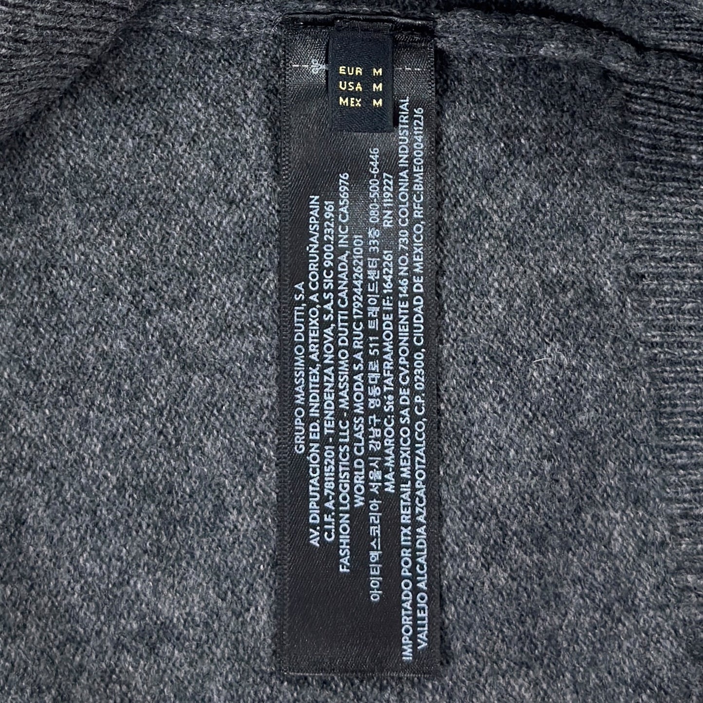 Pulover Massimo Dutti Femei 95% Lână 5% Caşmir - M/L