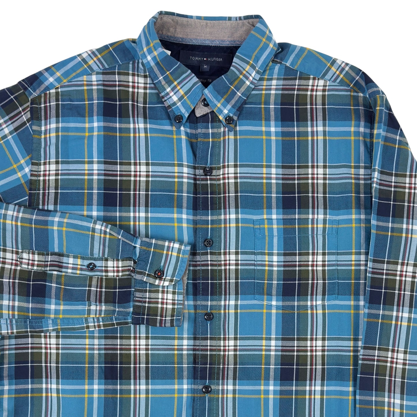 Cămașă Flannel Tommy Hilfiger Vintage - M/L