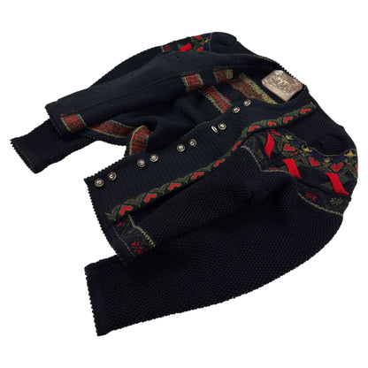 Cardigan Manfred Wesenjak Vintage Femei 100% Lână - M/L