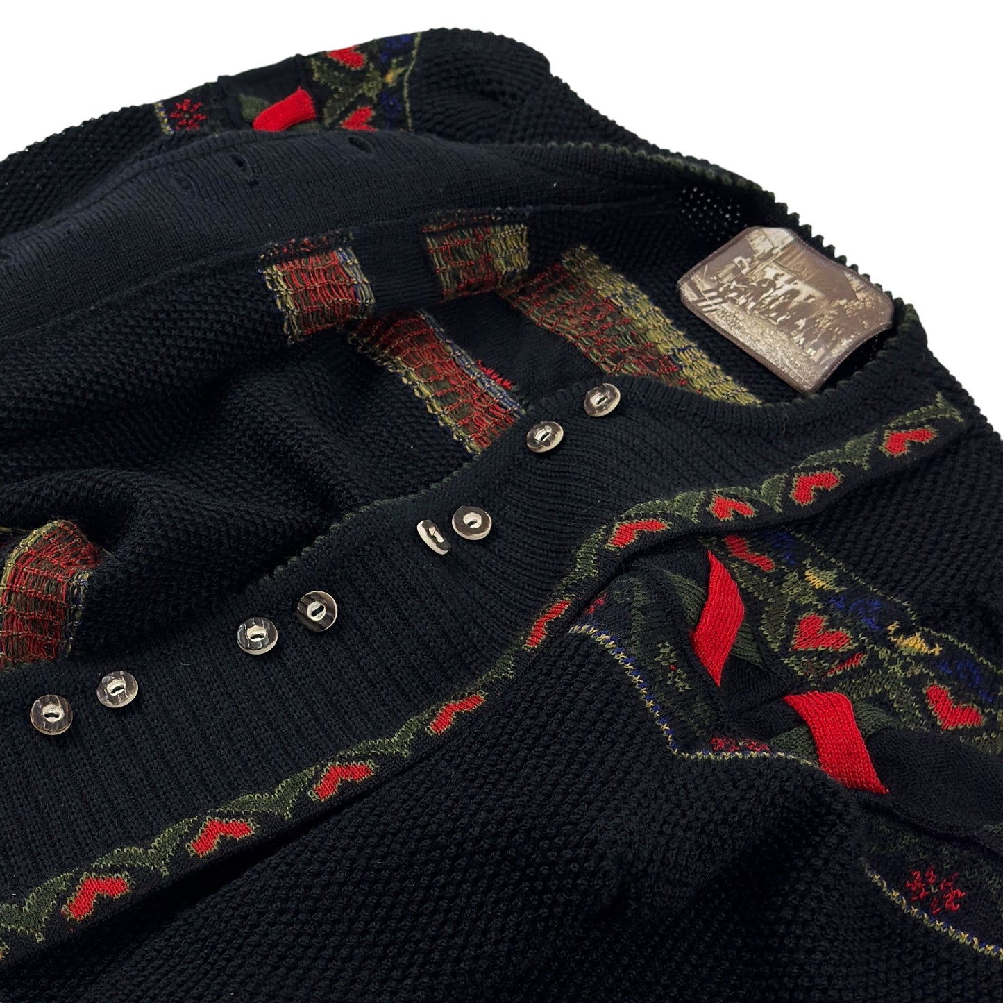 Cardigan Manfred Wesenjak Vintage Femei 100% Lână - M/L