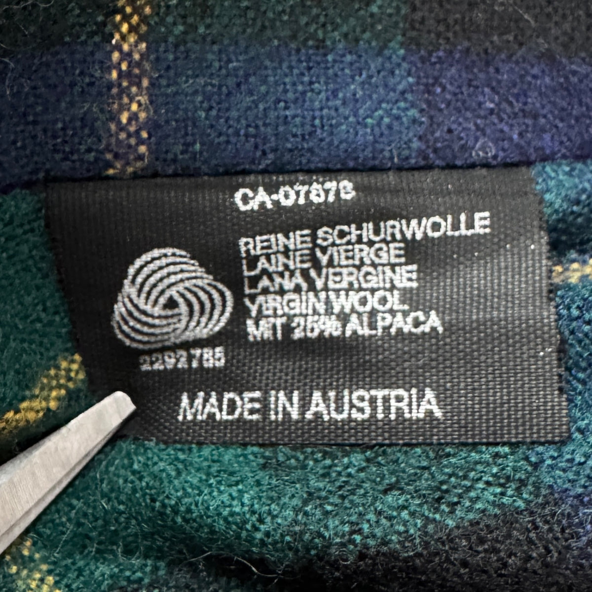 Jachetă Salko Vintage 90s Femei 75% Lână 25% Lână Alpaca - M/L