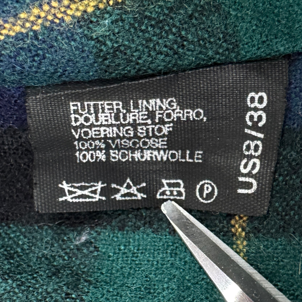 Jachetă Salko Vintage 90s Femei 75% Lână 25% Lână Alpaca - M/L
