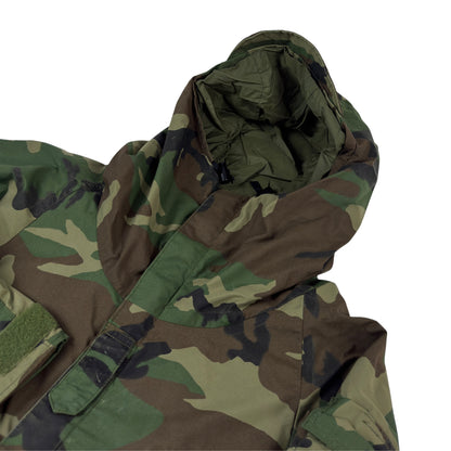 Jachetă Parka Camo Alpha Industries Vintage Din Anul 1988 - S/M