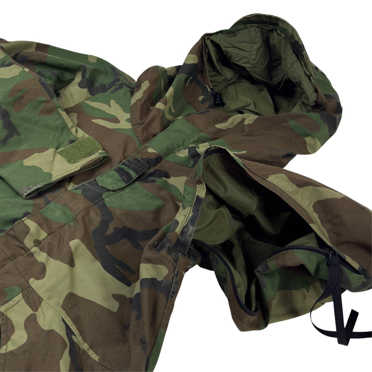 Jachetă Parka Camo Alpha Industries Vintage Din Anul 1988 - S/M
