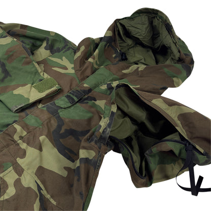 Jachetă Parka Camo Alpha Industries Vintage Din Anul 1988 - S/M