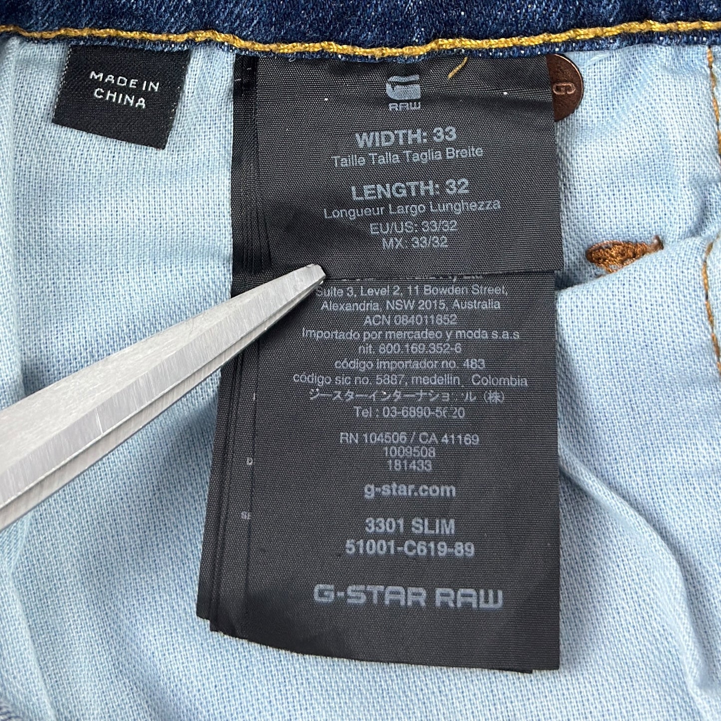 Blugi G-Star - W32/L32