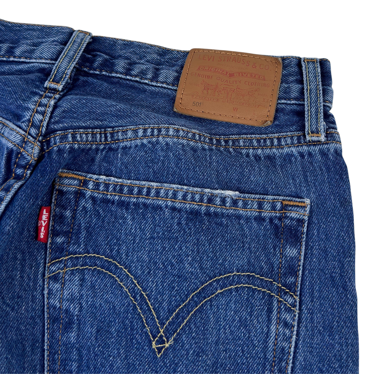 Blugi Crop Levi's 501 Femei - W28