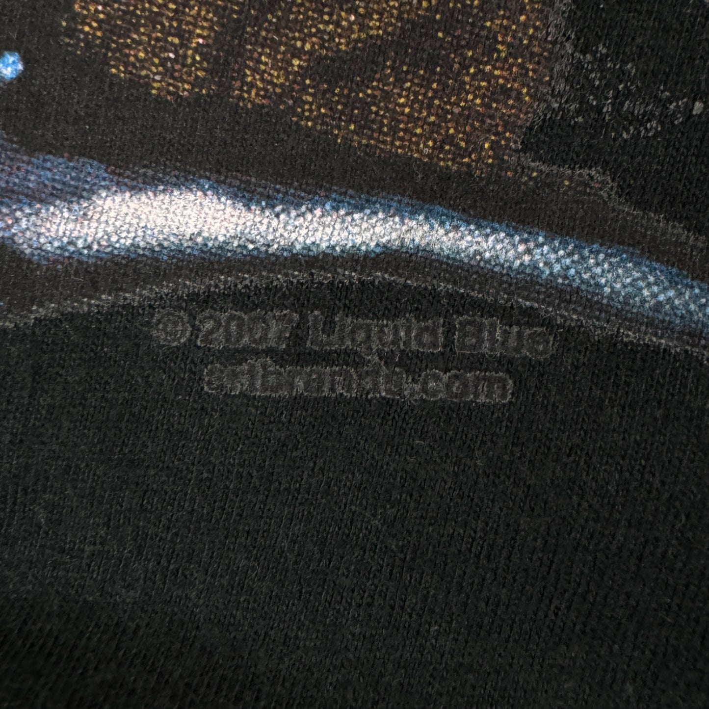 Bluză Liquid Blue Vintage Din Anul 2007 - M/L