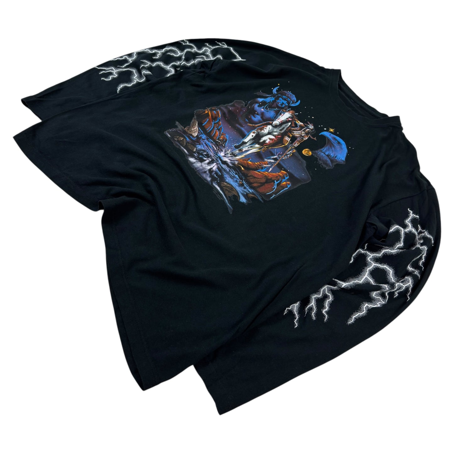 Bluză Liquid Blue Vintage Din Anul 2007 - M/L