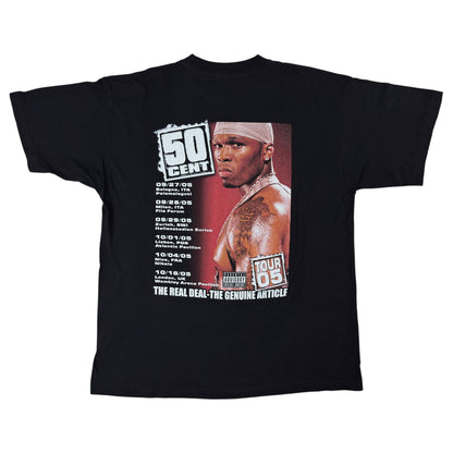 Tricou Euro Bootleg 50 Cent Vintage Din Anul 2005 - L/XL