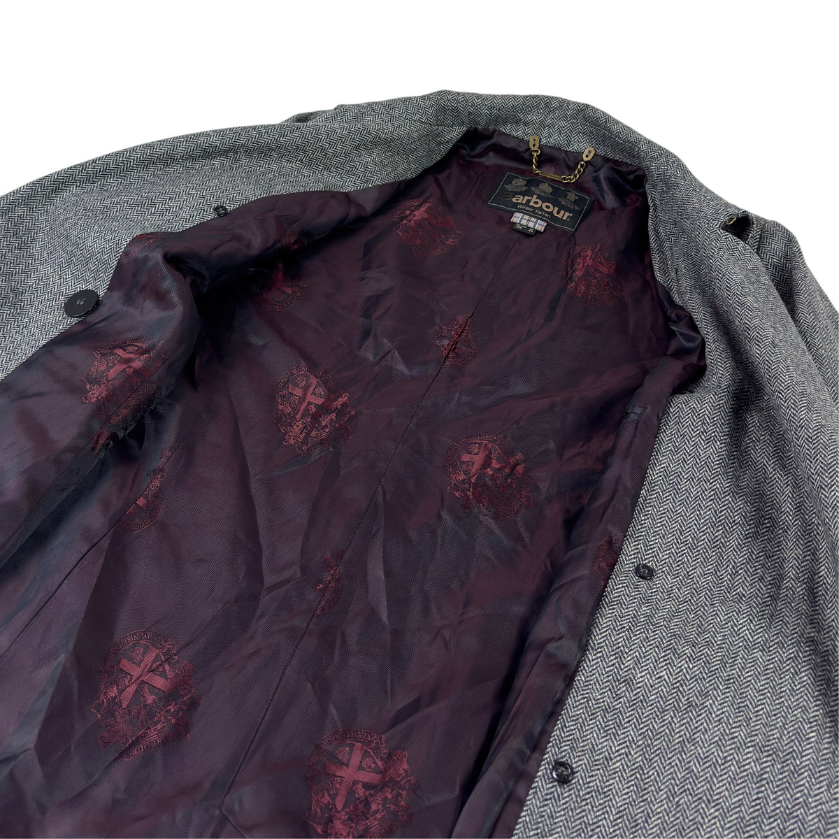 Palton Barbour Femei 95% Lână 5% Caşmir - L