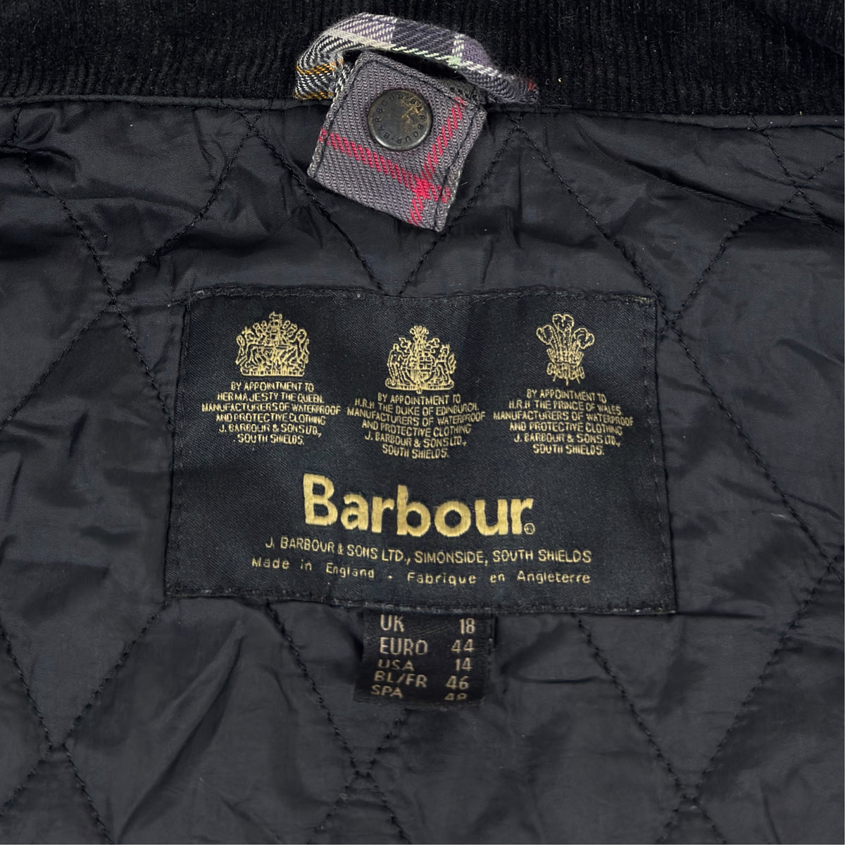 Jachetă Barbour Femei 100% Bumbac Cerat - XL