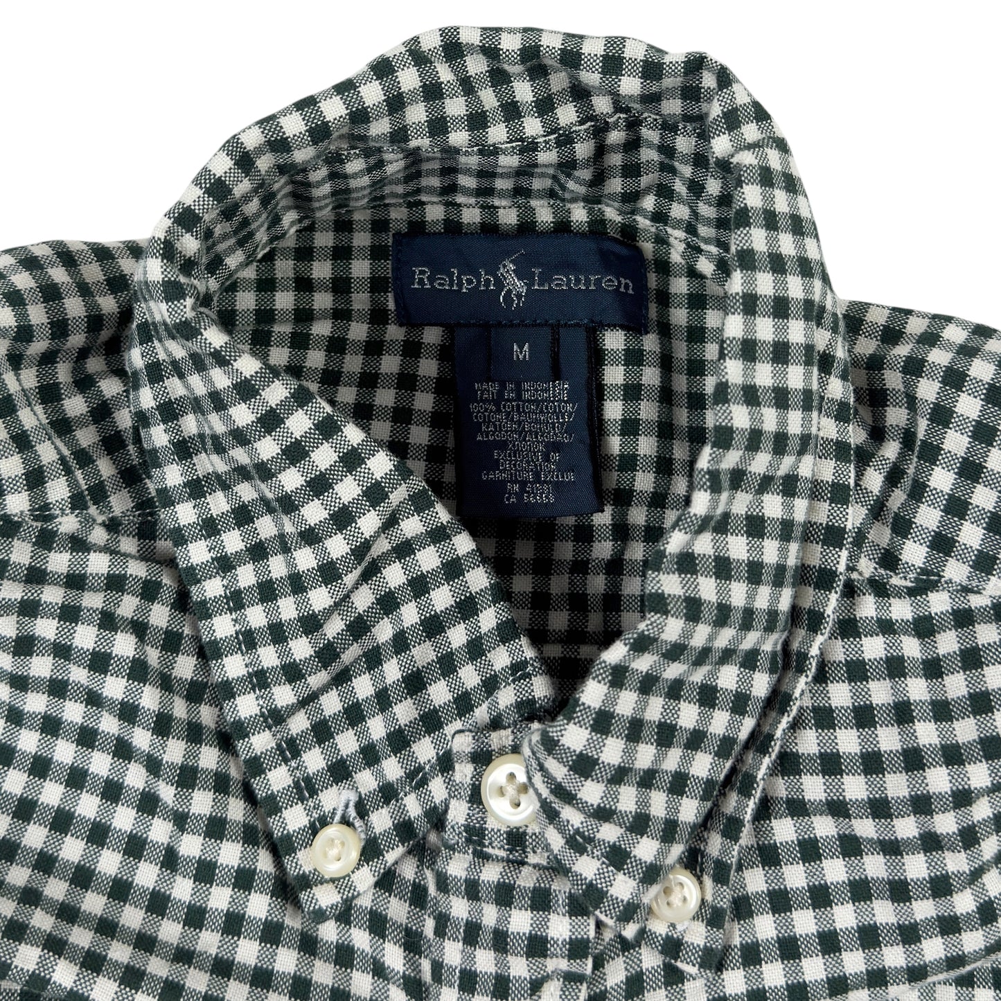 Cămașă Flannel Ralph Lauren Vintage Băieți Copii - M (10-12 ani)