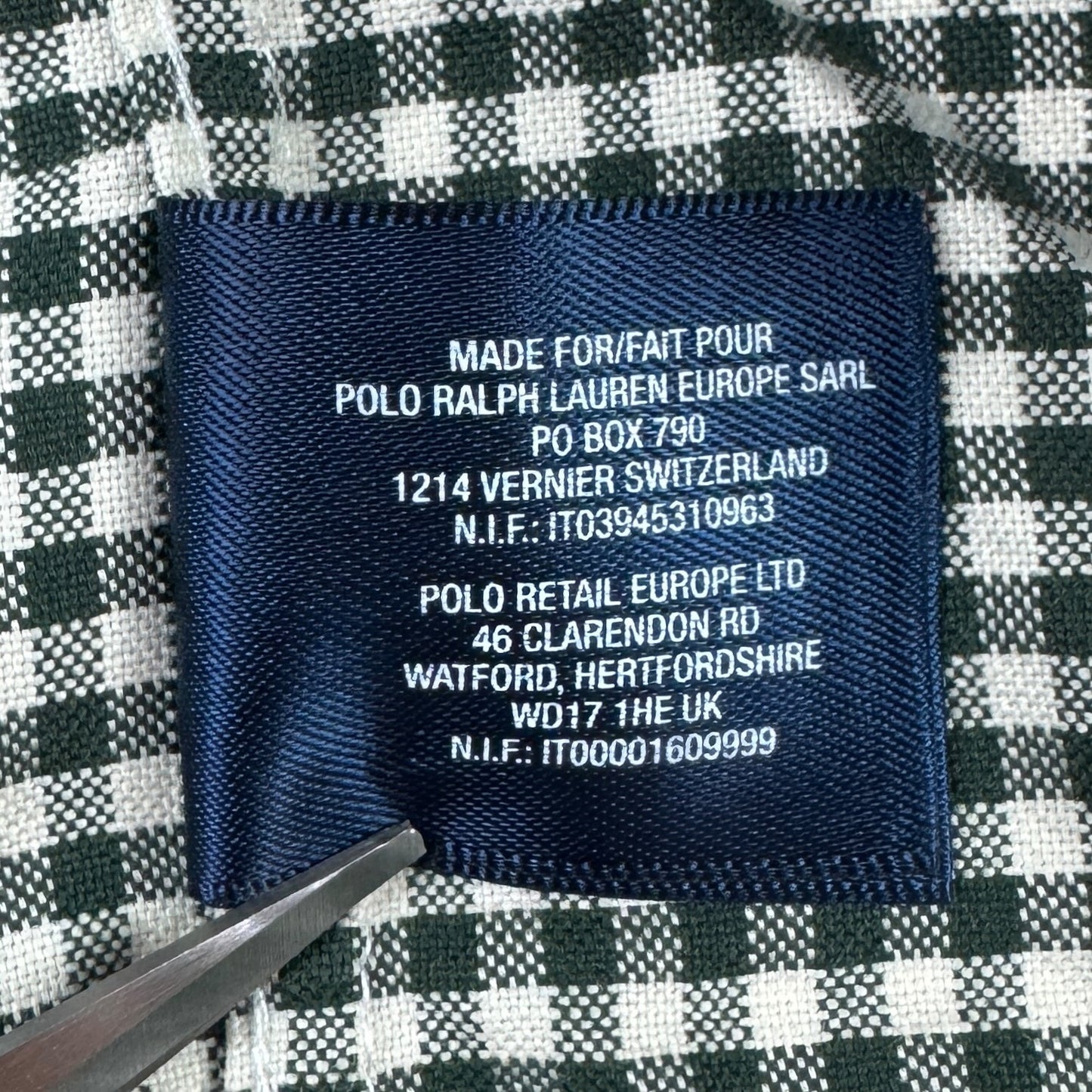 Cămașă Flannel Ralph Lauren Vintage Băieți Copii - M (10-12 ani)