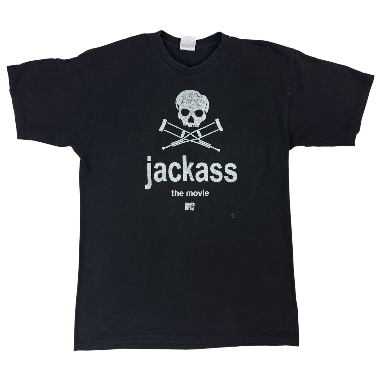 Tricou Jackass The Movie Vintage Din Anul 2002 - M/L