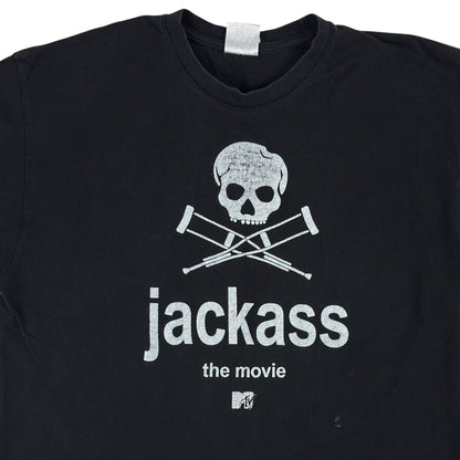 Tricou Jackass The Movie Vintage Din Anul 2002 - M/L