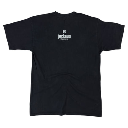 Tricou Jackass The Movie Vintage Din Anul 2002 - M/L