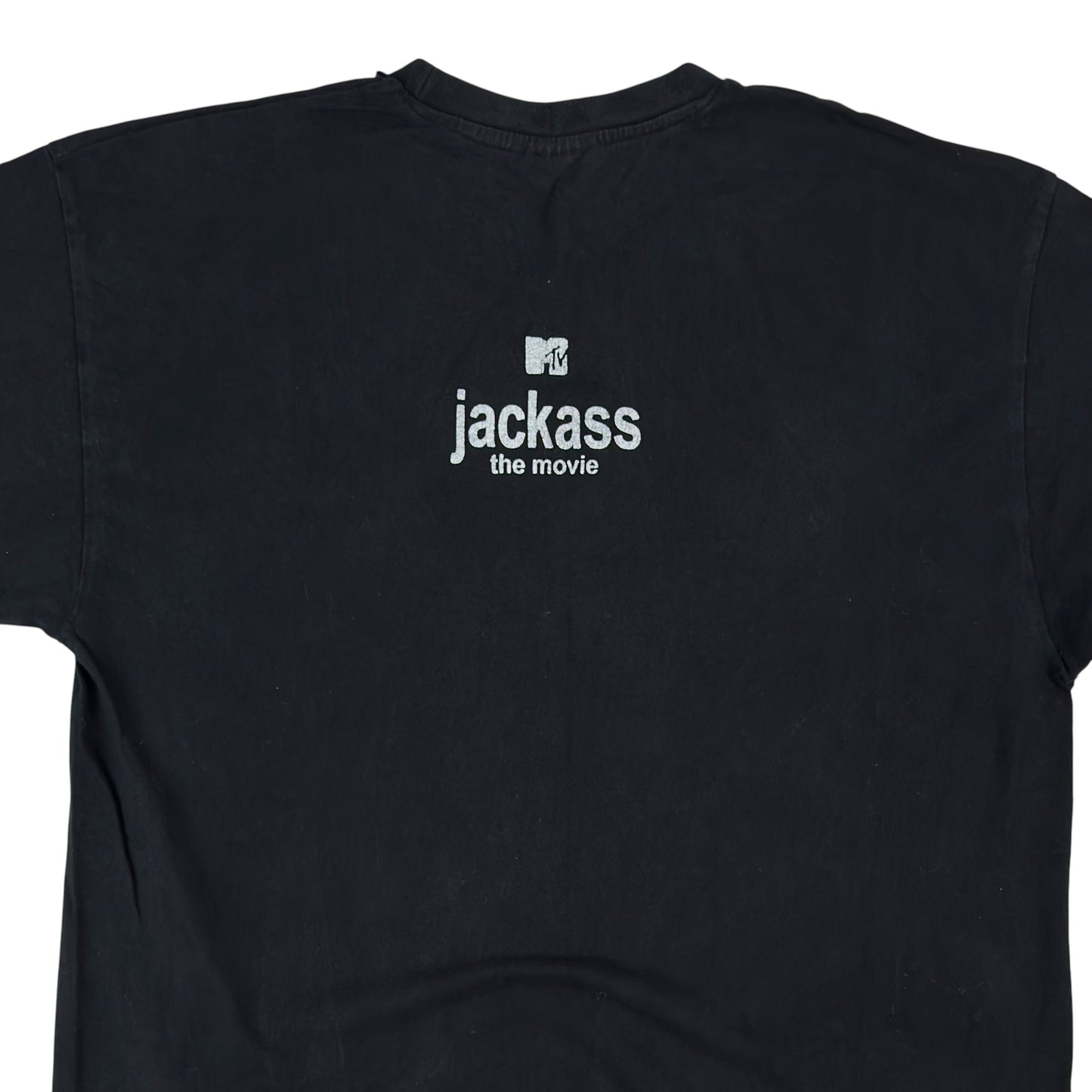 Tricou Jackass The Movie Vintage Din Anul 2002 - M/L