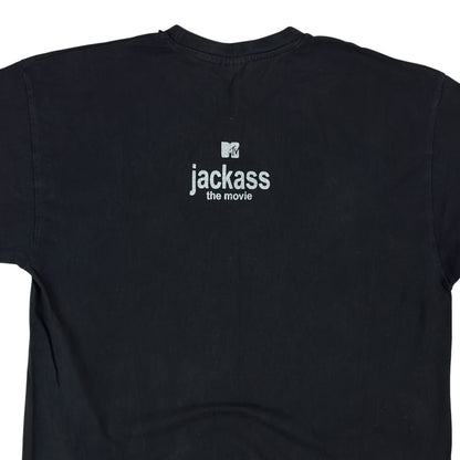 Tricou Jackass The Movie Vintage Din Anul 2002 - M/L
