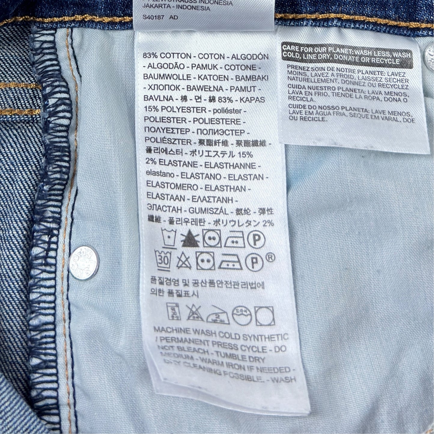 Blugi Scurți Levi's Femei - W27