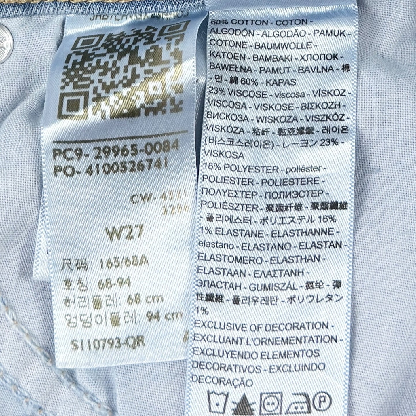 Blugi Scurți Levi's Femei - W27