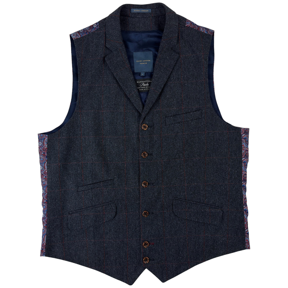 Vestă Guide London 70% Lână - M/L