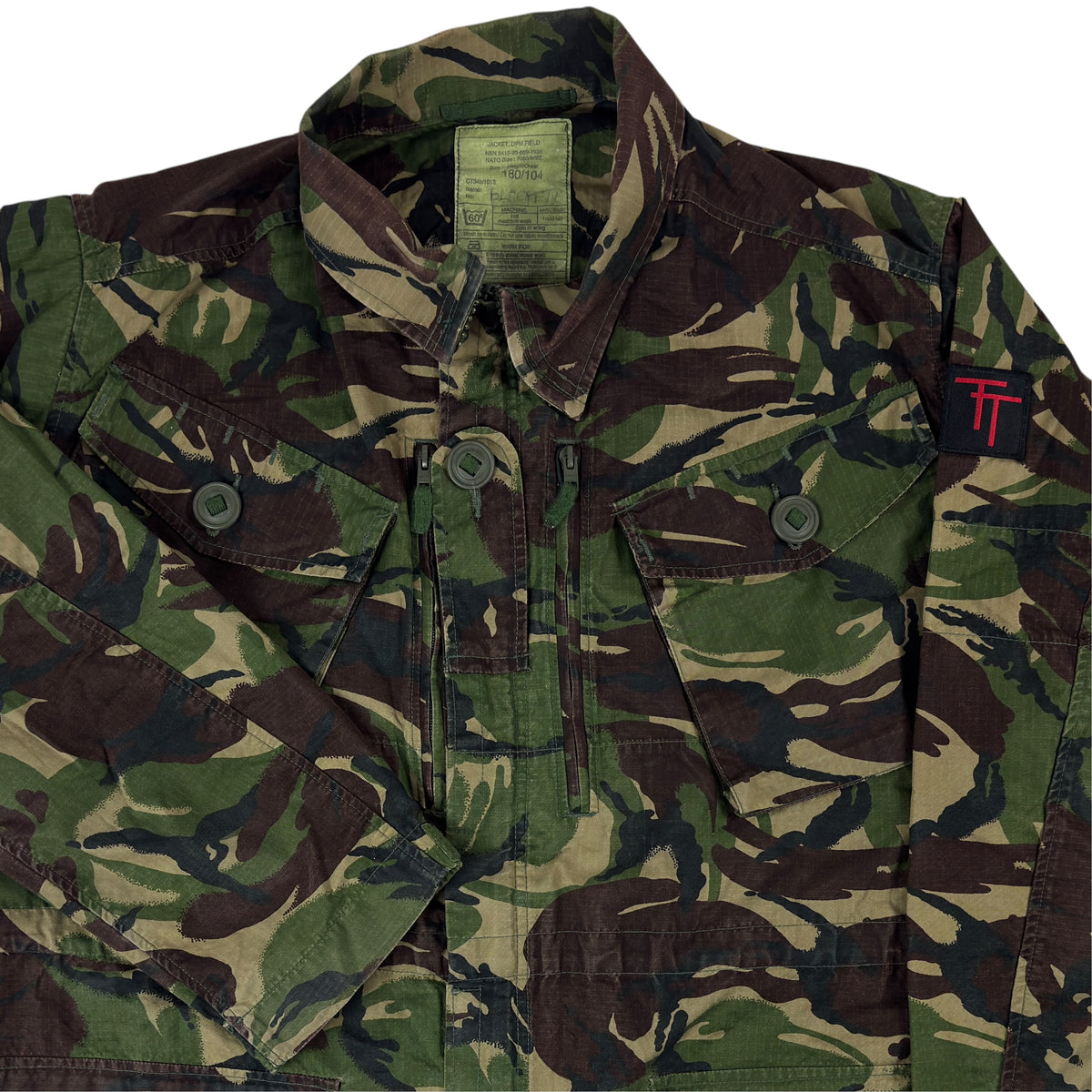 Jachetă Army Camo Vintage 90s - XL/XXL