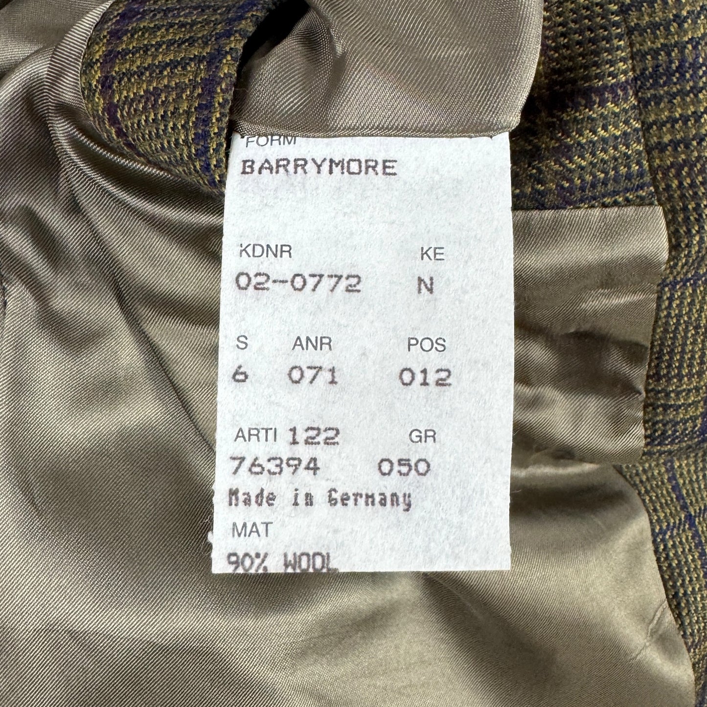 Sacou Hugo Boss Vintage 90% Lână 10% Caşmir - M/L
