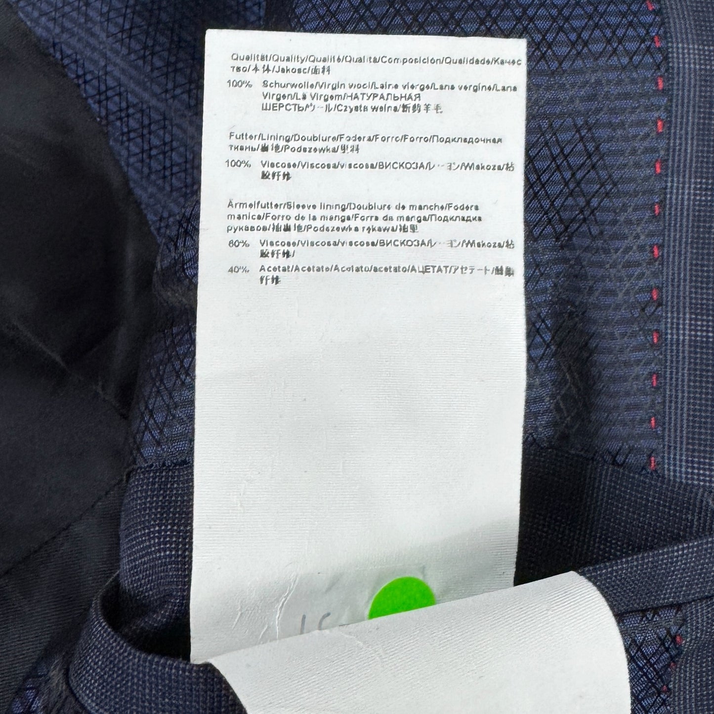 Sacou Hugo Boss 100% Lână - S