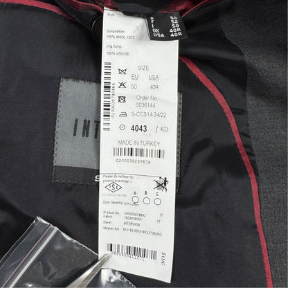 Sacou Sarar 100% Lână Super 120's - M/L