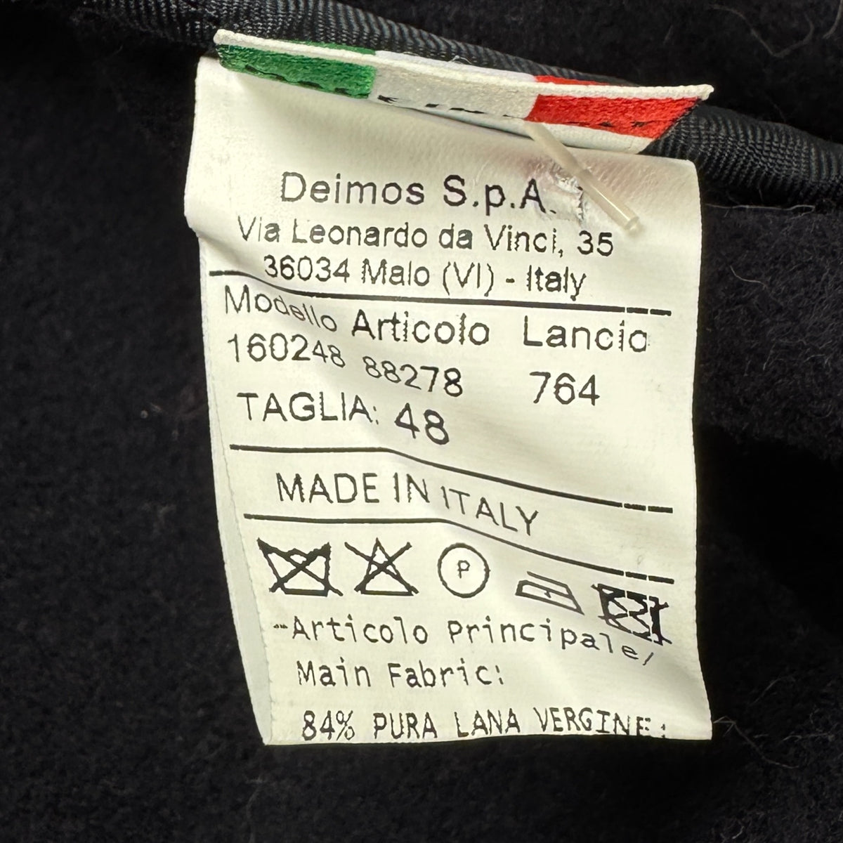 Palton Momenti Vintage 90s Femei 84% Lână - L