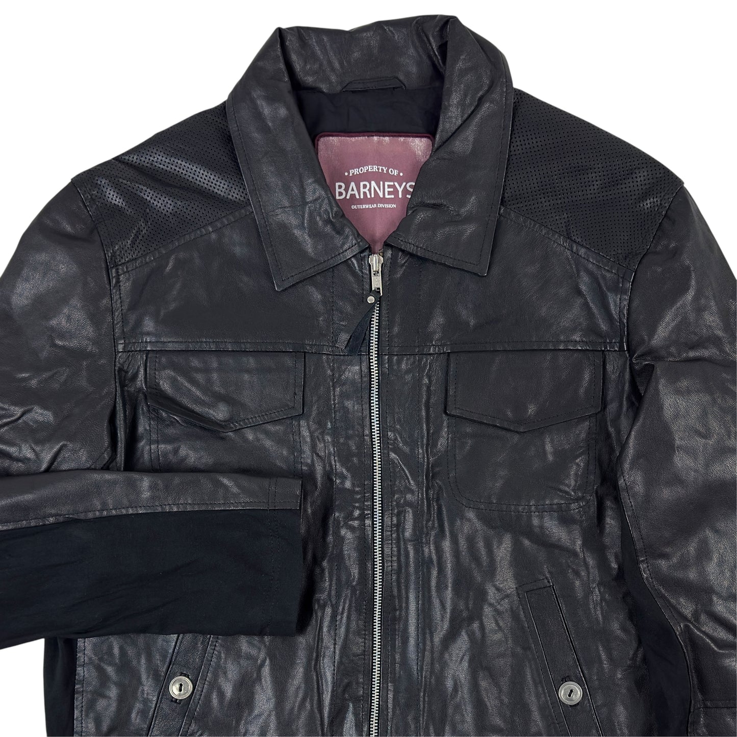 Jachetă Barneys Originals 100% Piele - M/L