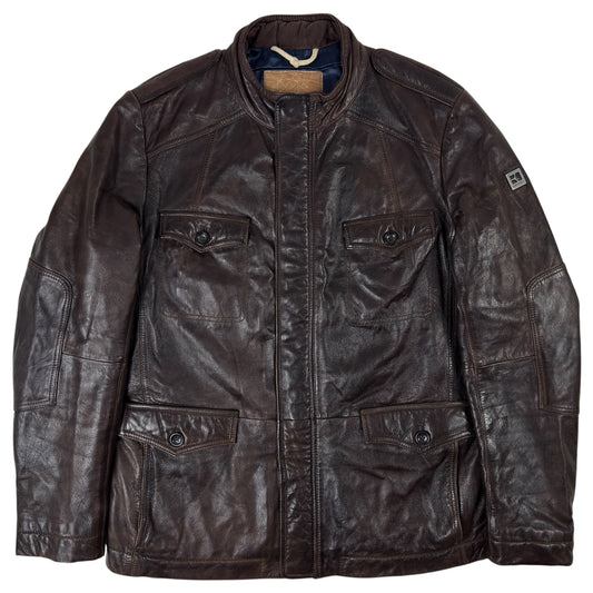 Jachetă Hugo Boss 100% Piele - XL