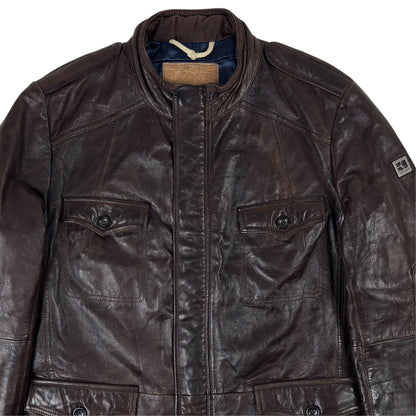 Jachetă Hugo Boss 100% Piele - XL